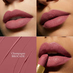 Thumbnail for Kay Beauty x Falguni Shane Peacock Luxe Matte Lipstick - Champagne Brocade - Distacart