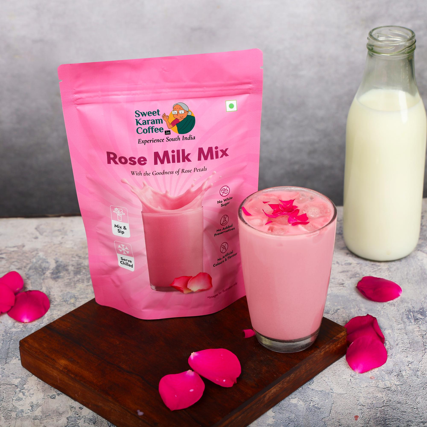 Sweet Karam Coffee Rose Milk Mix - Dista