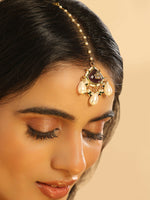 Thumbnail for Nuyug 22K Gold Plated Ruby Grace Earrings