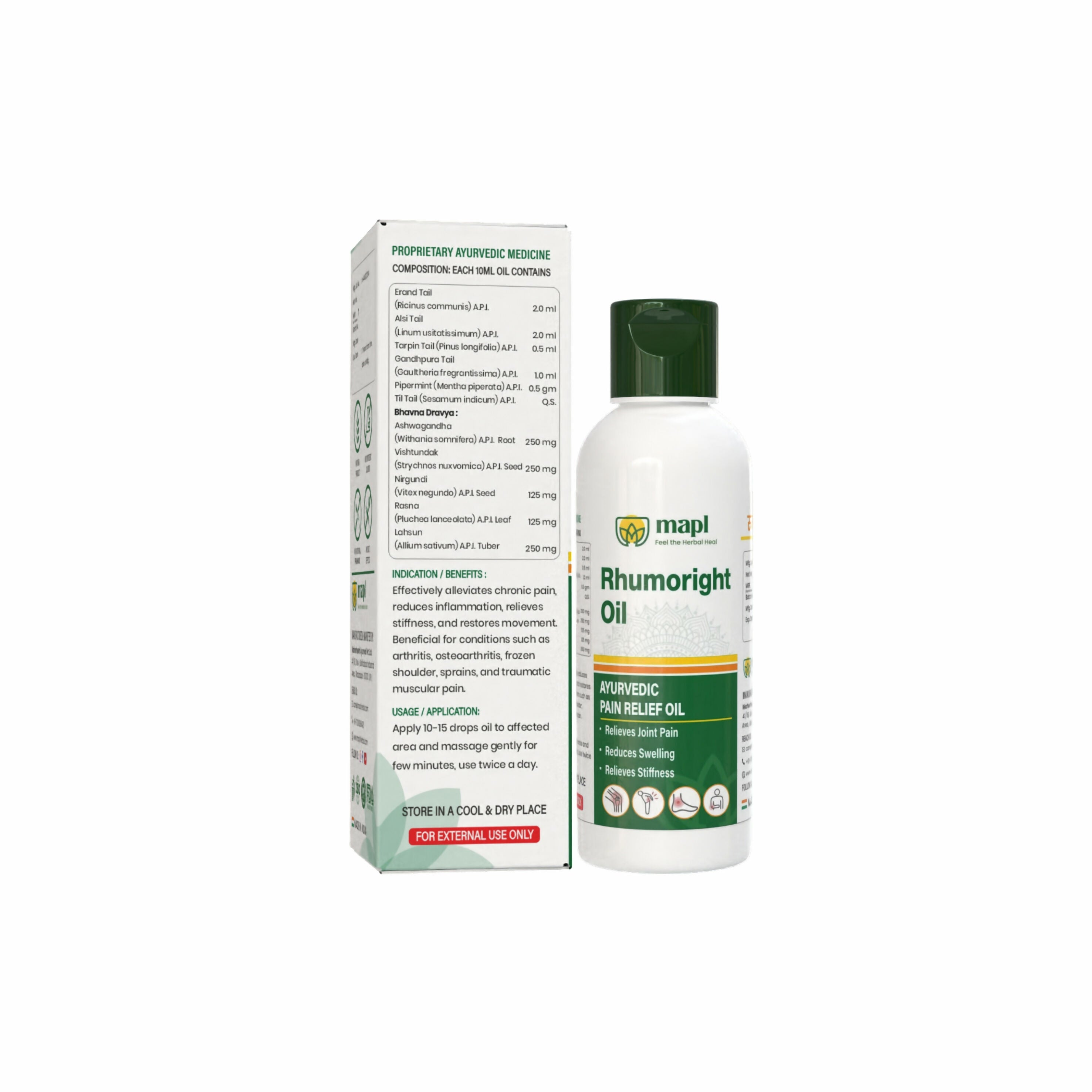 MAPL Rhumoright Oil
