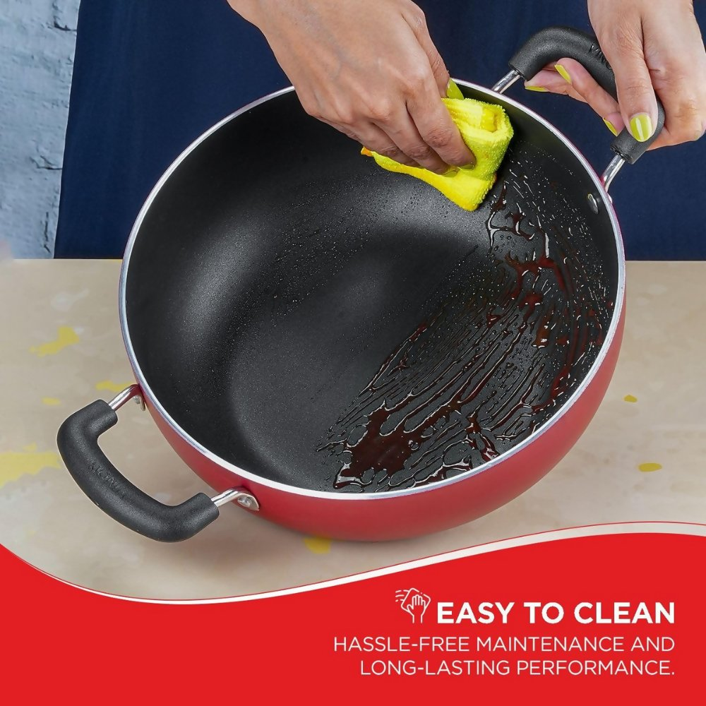 Vinod Zest Deep Kadhai with Glass Lid - Dista