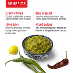 Thumbnail for Priya Green Chilli (Sliced) Pickle Without Garlic