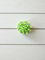 Thumbnail for Inhanns Rang-E-Roshan Adjustable Ring – Handmade Crystal Statement Ring - Neon Green - Distacart