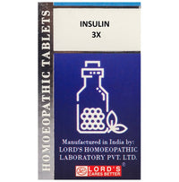 Thumbnail for Lord's Homeopathy Insulin Trituration Tablets - Distacart