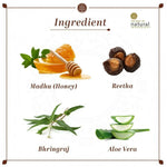 Thumbnail for Khadi Natural Woody Sandal & Honey Hair Cleanser - Distacart