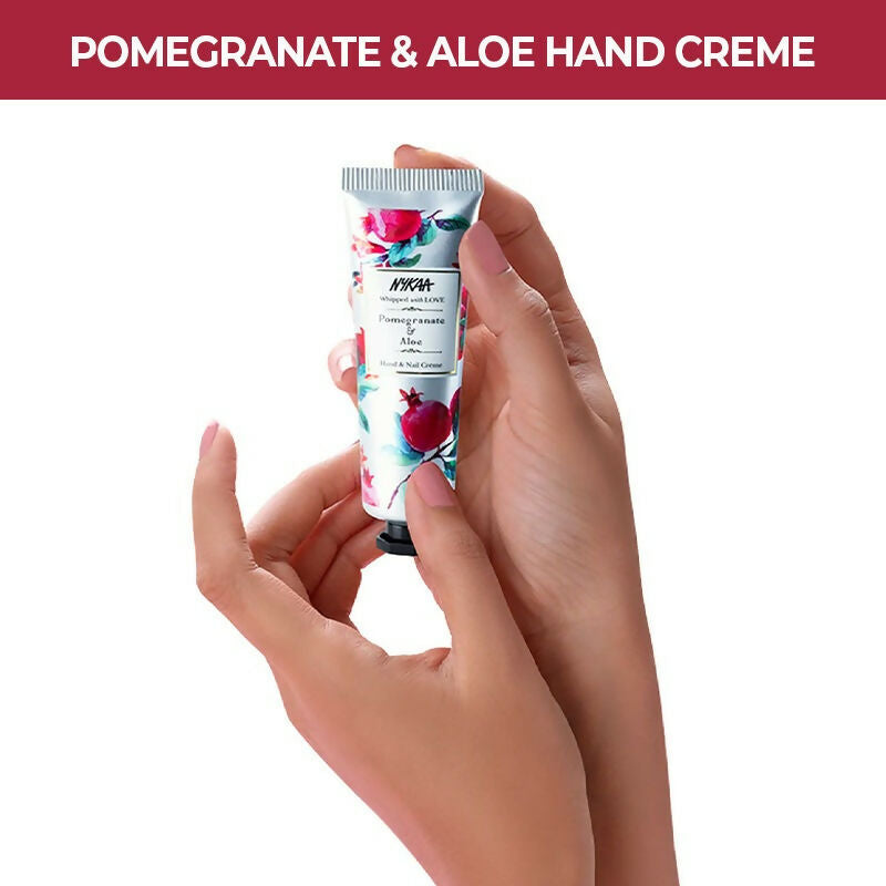 Nykaa Pomegranate & Aloe Hand & Nail Creme - Distacart
