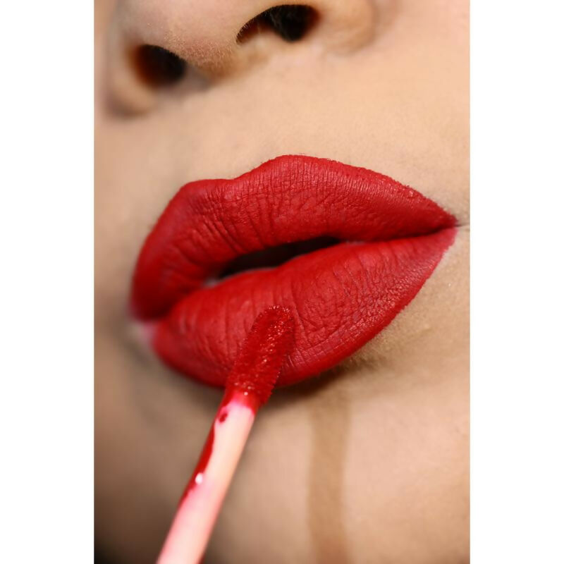 BOBI Velvet Matte Liquid Lipstick, Shade_4 RUBY - Dista