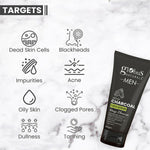 Thumbnail for Globus Naturals Anti Pollution & Anti Acne Detox Charcoal Face Scrub for Men