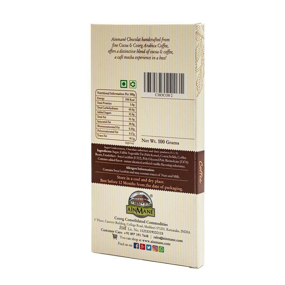 Ainmane Handcrafted Cocoa Bar - Distacart