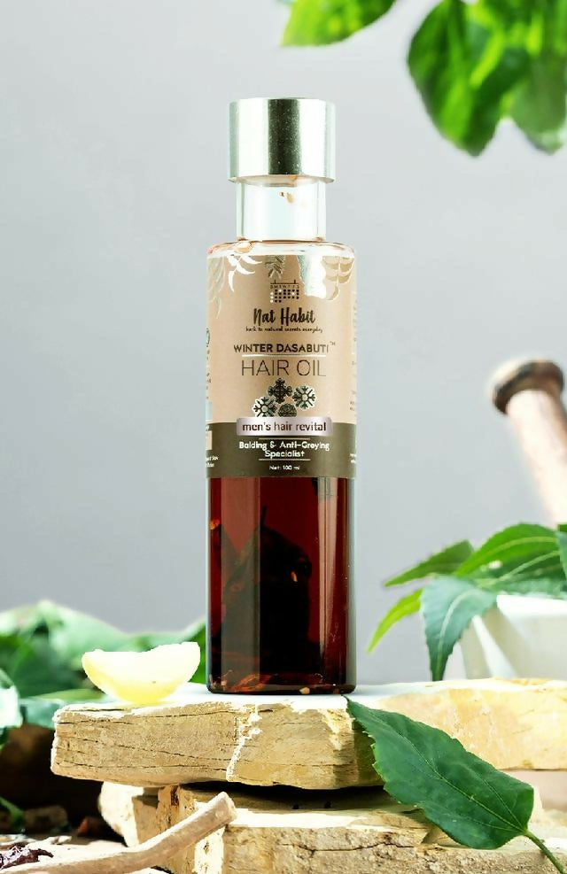 Nat Habit Men's Revital Winter Hair Oil - Distacart