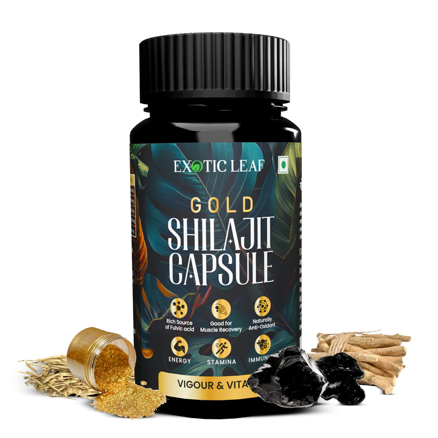 Exotic Leaf Gold SJ Capsules - Distacart