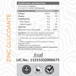 Thumbnail for As-It-Is Nutrition Atom Zinc Gluconate Veg Capsules