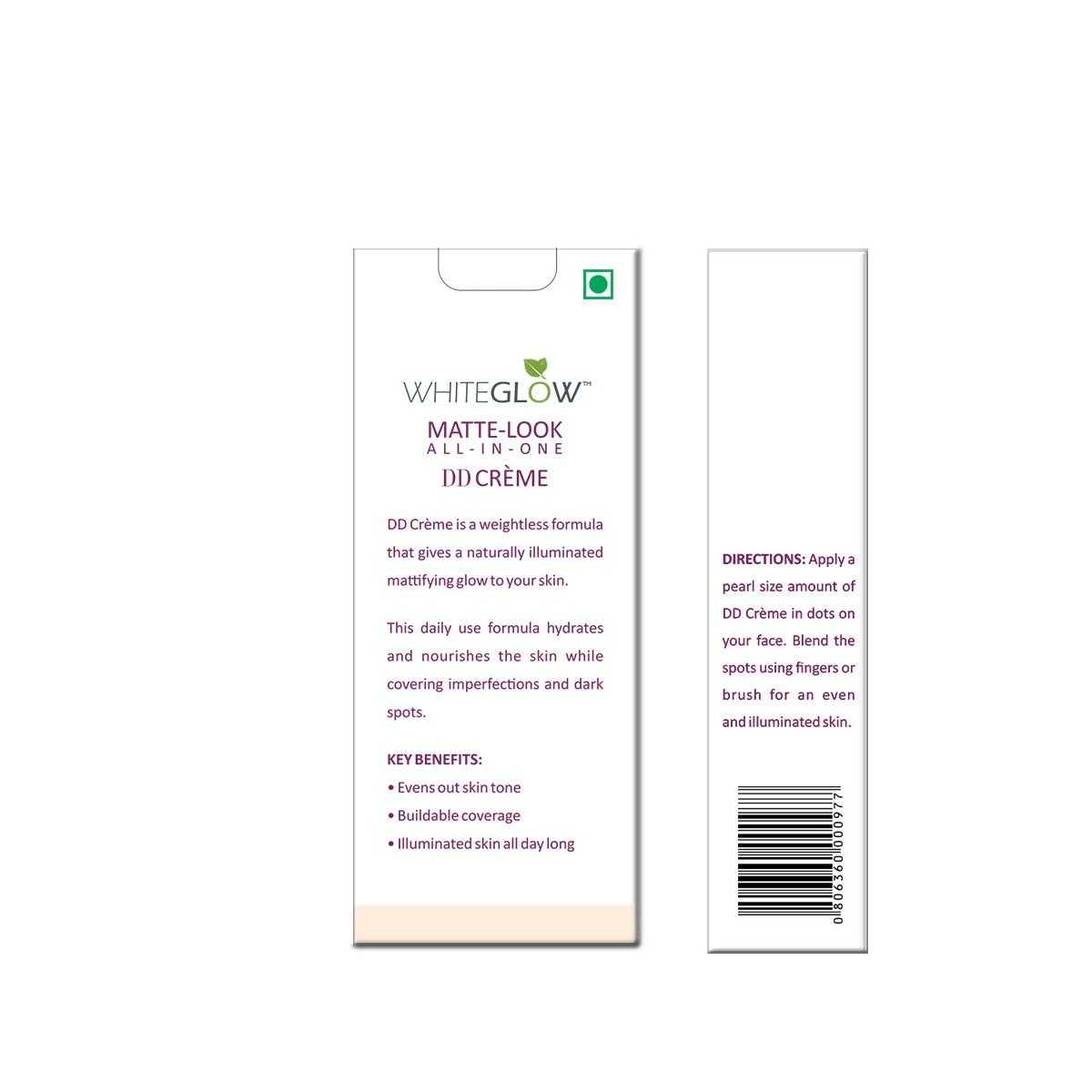 Lotus Herbals Whiteglow Matte Cream Look All In One DD Crame Spf 20 - Distacart