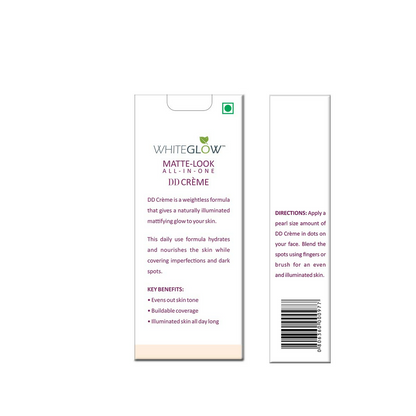 Lotus Herbals Whiteglow Matte Cream Look All In One DD Crame Spf 20 - Distacart