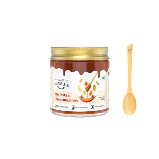 Farm Naturelle Mixed Nuts in Cinnamon Honey - Healthy Snack - Distacart