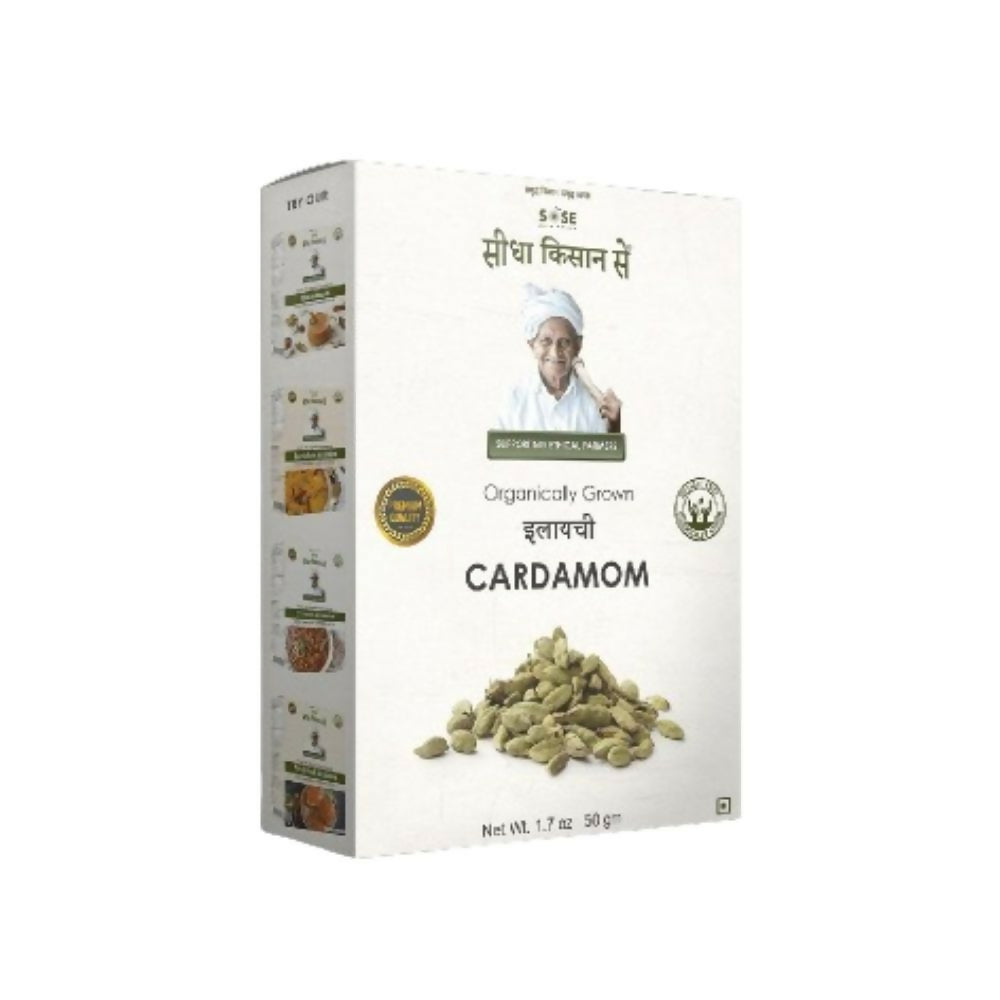 Gir Sidha Kisan Se Natural Cardamom (Elaichi) - Distacart
