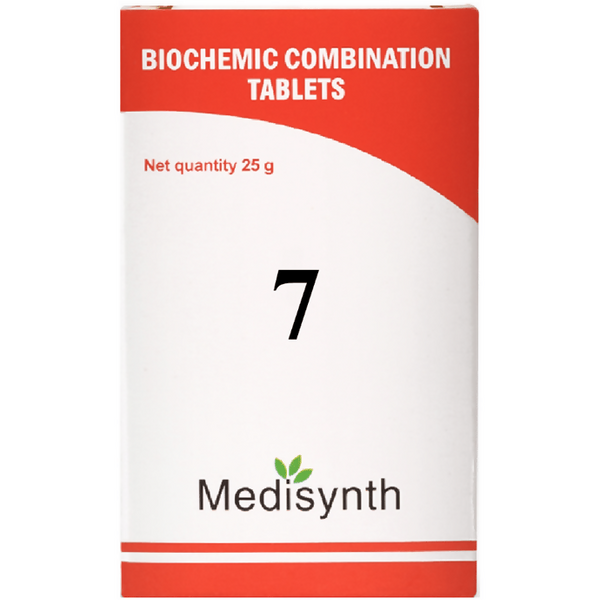 Medisynth Bio-Chemic Combination No.7 Tablets - Distacart