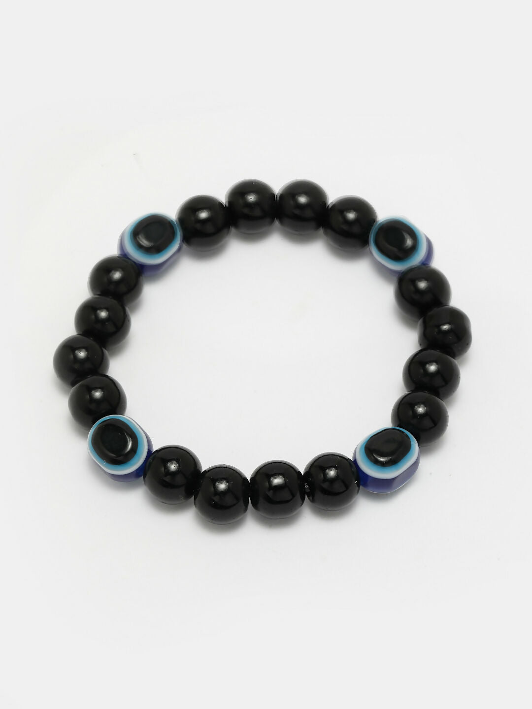 NVR Men & Women Evil Eye Beaded Adjustable Bracelet - Distacart