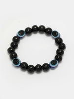 Thumbnail for NVR Men & Women Evil Eye Beaded Adjustable Bracelet - Distacart