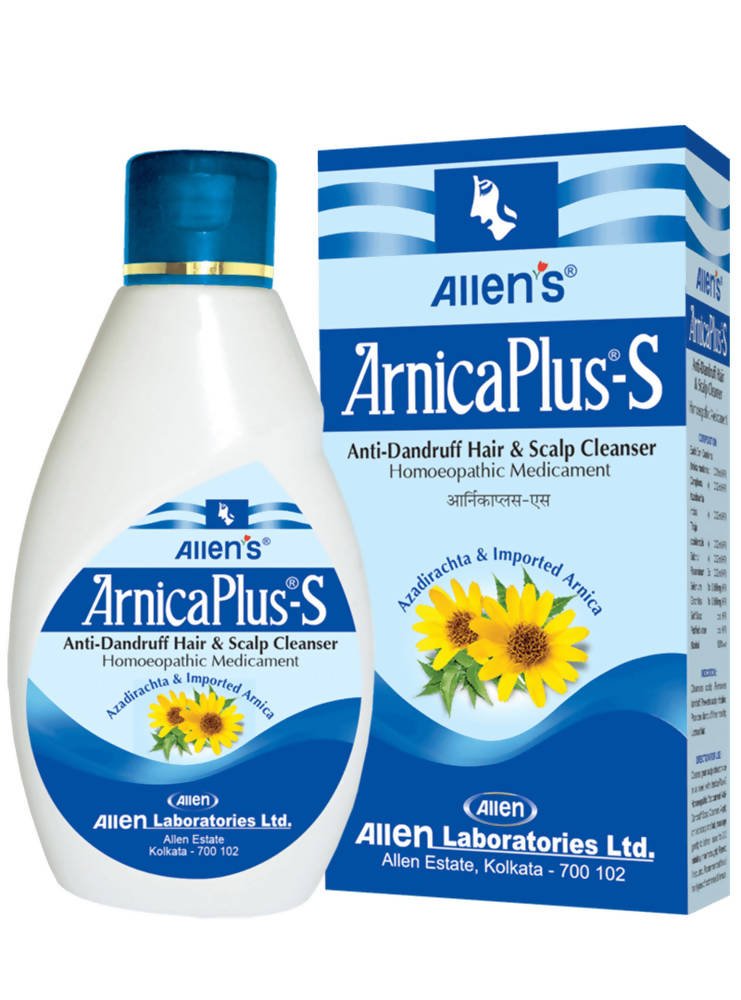 Allen's Homeopathy ArnicaPlus-S Anti Dandruff Hair & Scalp Cleanser - Distacart
