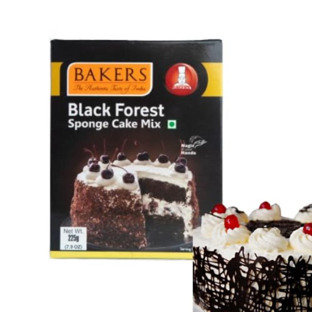 BAKERS Black Forest Sponge Cake Mix , Red Velvet Sponge Cake Mix - Dista