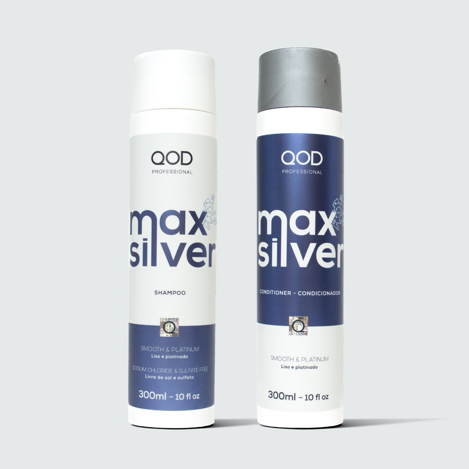 QOD Professional Max Silver Shampoo and Conditioner - Distacart