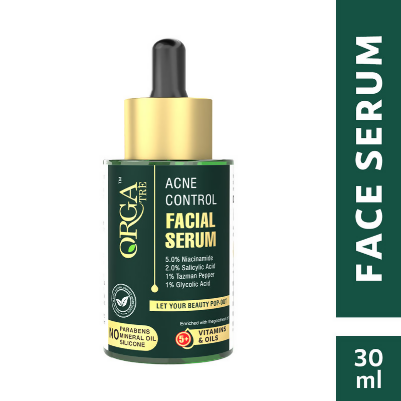 Orgatre Acne Control Facial Serum For Oily Skin - Distacart