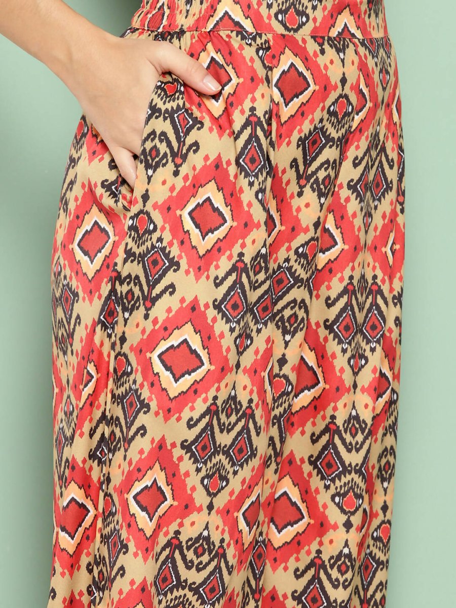 Ahalyaa Women's Traditional wear Kurta Set - Black - Distacart