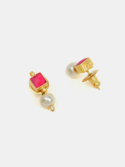 Ruby Raang Rani Pearl Haar Set - Distacart