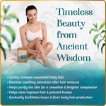 Thumbnail for Roots and Herbs Neem and Fennel Depilatory Ubtan for Hair Removal - Distacart