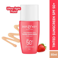 Thumbnail for Dot & Key Strawberry Dew Tinted Sunscreen - 01 Porcelain - Distacart