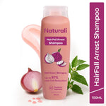 Thumbnail for Naturali Hairfall Arrest Shampoo With Red Onion & Bhringraj, Sulphate & Paraben-Free Shampoo
