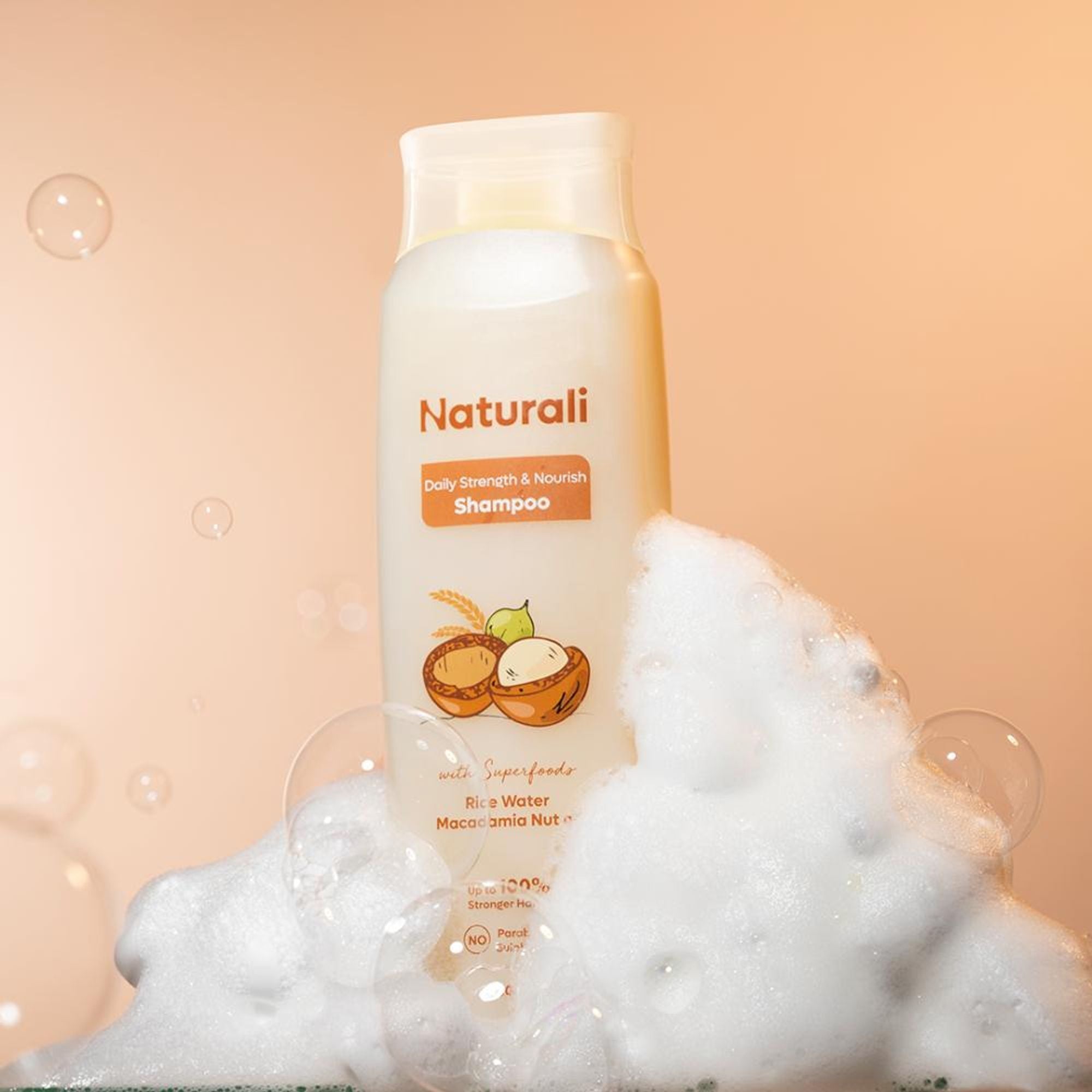 Naturali Daily Strength & Nourish Shampoo, Nourishes & Strengthens Hair - Distacart