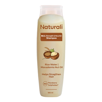 Naturali Daily Strength & Nourish Shampoo, Nourishes & Strengthens Hair - Distacart