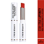 Thumbnail for Lyon Beauty Stay True Lipfinity Non Transfer Matte Lipstick - Orange Red 06