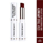 Thumbnail for Lyon Beauty Stay True Lipfinity Non Transfer Matte Lipstick - Maroon 10