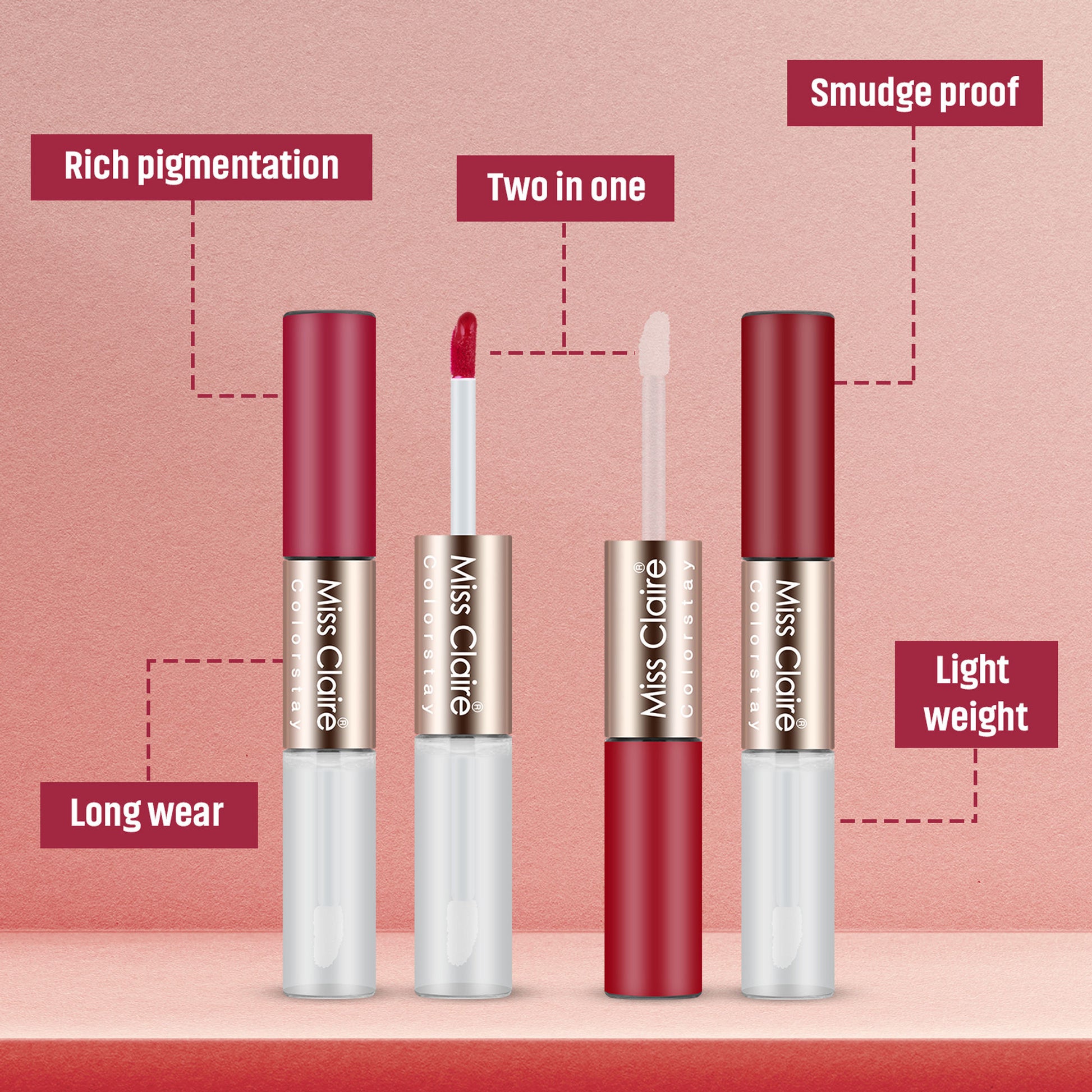 Miss Claire Colorstay Full Time Lipcolor - 25 - Distacart