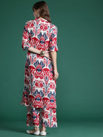 Thumbnail for Indo Era Ethnic Motifs Printed Kurta with Palazzos