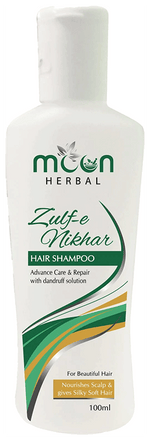 Thumbnail for moon herbal zulf e nikhar hair shampoo