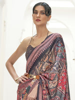 Thumbnail for Anouk Kalamkari Pochampally Saree - Distacart