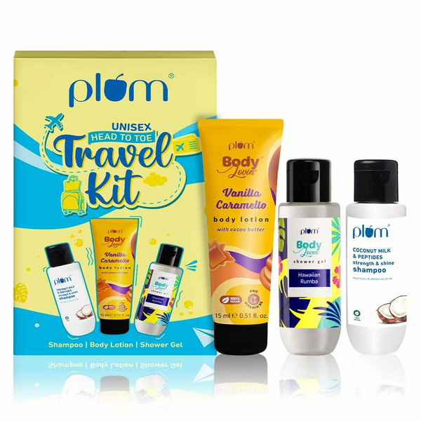 Plum Unisex Head To Toe Travel Kit - Distacart
