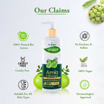 Thumbnail for VI-JOHN Prakritik Amla & Bhringraj Shampoo For Strengthening, Made With 100% Natural Bio Actives