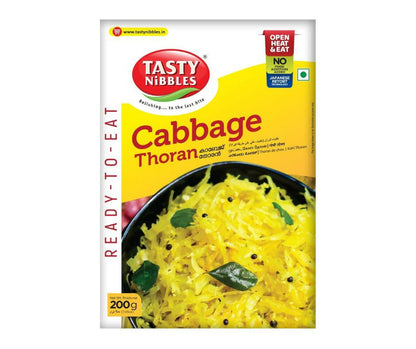Tasty Nibbles Ready to Eat Cabbage Thoran - Distacart