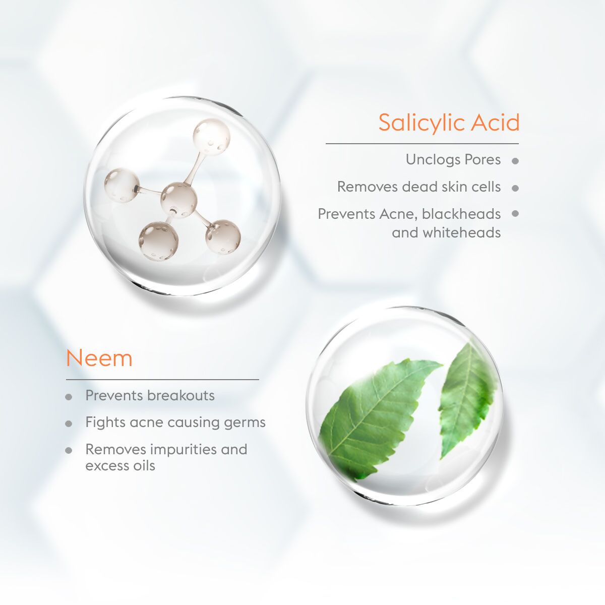 VLCC Acne Defense Serum Face Wash with Salicylic Acid Serum & Neem - Distacart