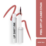Thumbnail for Makeup Revolution Lip Shift Ink Peel Off Lipliner Stain - Nude Talk