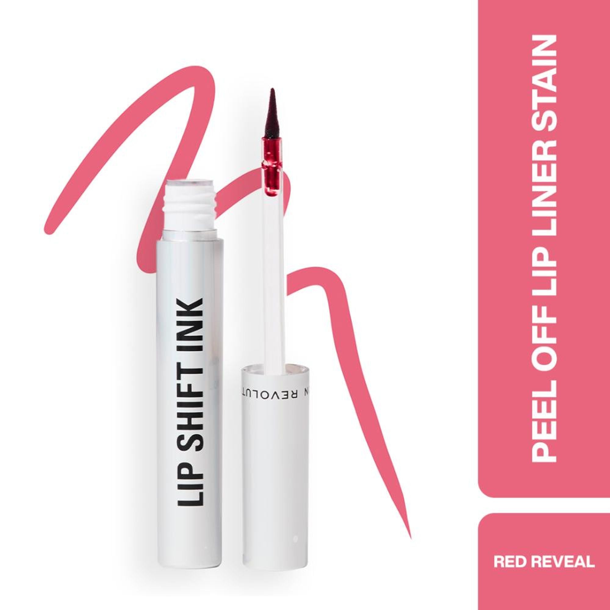 Makeup Revolution Lip Shift Ink Peel Off Lipliner Stain - Red Reveal