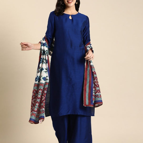 Anouk Women Regular Kurta with Palazzos & With Dupatta - Distacart