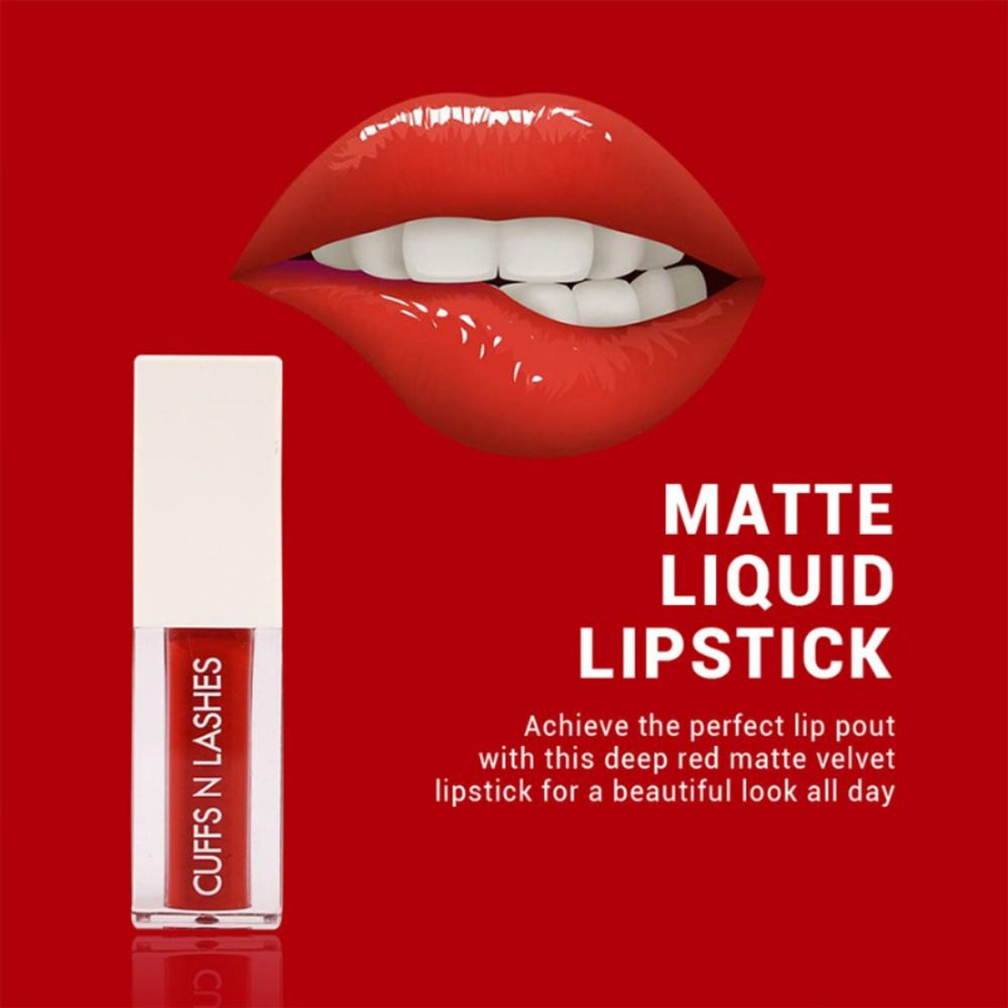 CUFFS N LASHES Matte Liquid Lipstick - 07 Soho - Distacart