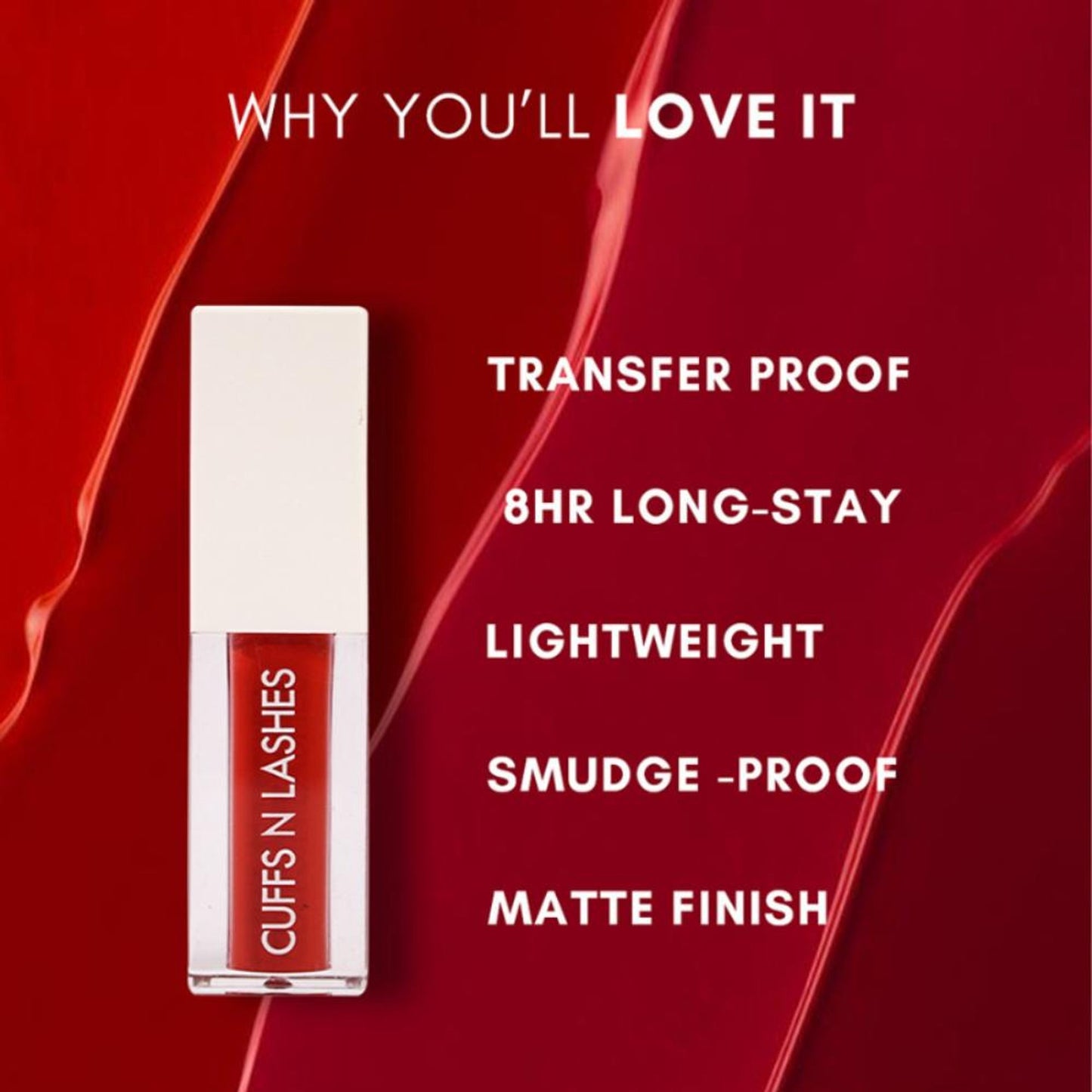 CUFFS N LASHES Matte Liquid Lipstick - 20 July - Distacart