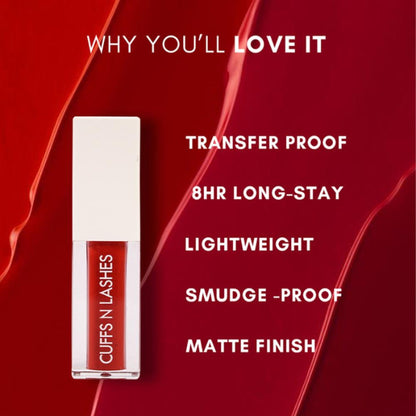 CUFFS N LASHES Matte Liquid Lipstick - 20 July - Distacart